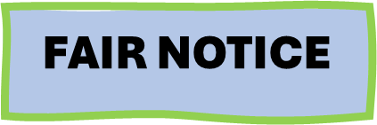 Fair Notice